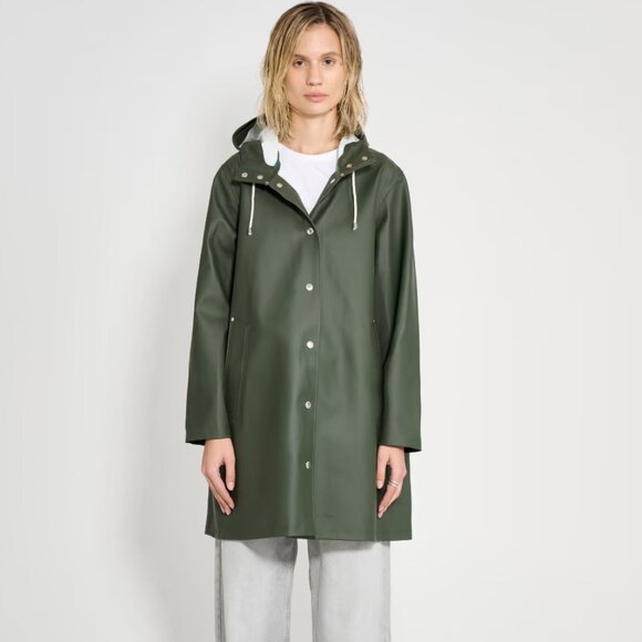 *Brand New* STUTTERHEIM Mosebacke Raincoat, Green - Picture 3 of 9